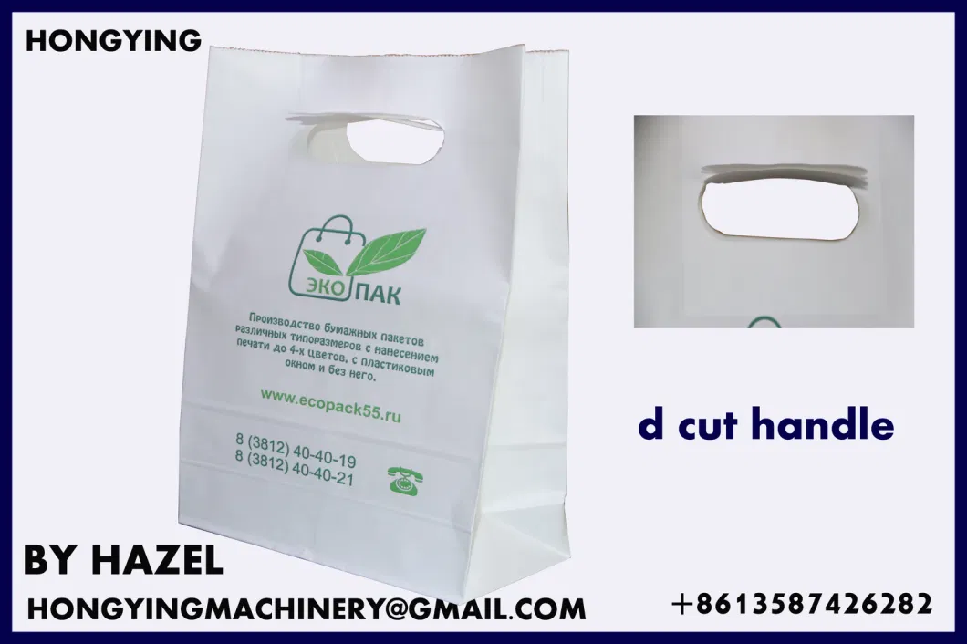 Easy Convenient Paper Shopping Bag Machine Made in China