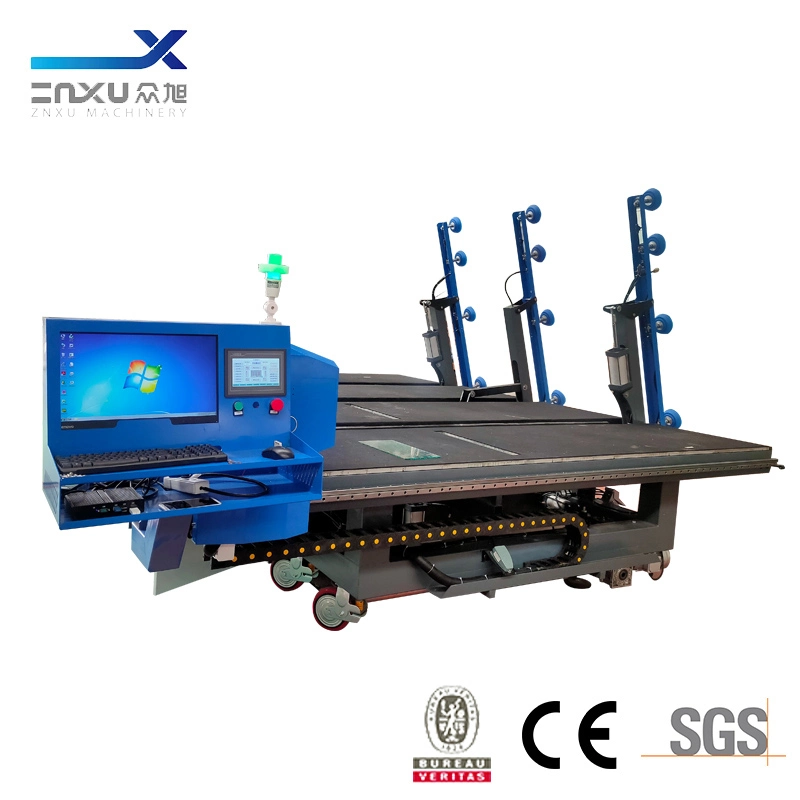 Zxq-L3829 CNC Automatic Glass Cutting Machine with Loading Function