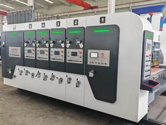 Automatic Corrugated Cardboard Flexo Printing Slotting Die