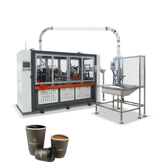 Golden Cup Manufacture Custom Reusable Luxury Logo Printed Cardboard Paper Bag Making Machine